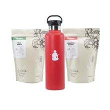 Load image into Gallery viewer, 2 Specialty Coffee Bags + 1 Red Travel Mug Gift Set
